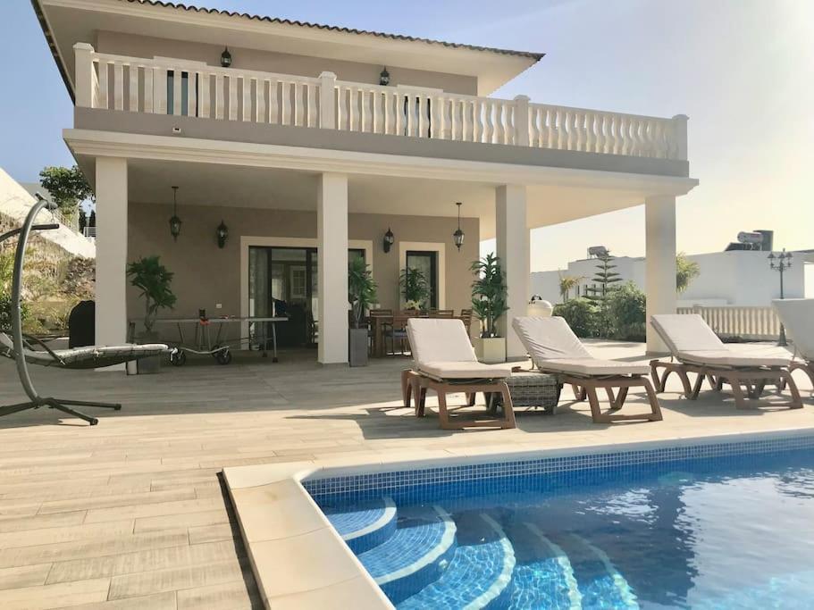 Villa Vista Bella Costa Adeje In Ruhiger Villengegend Mit Meerblick ภายนอก รูปภาพ