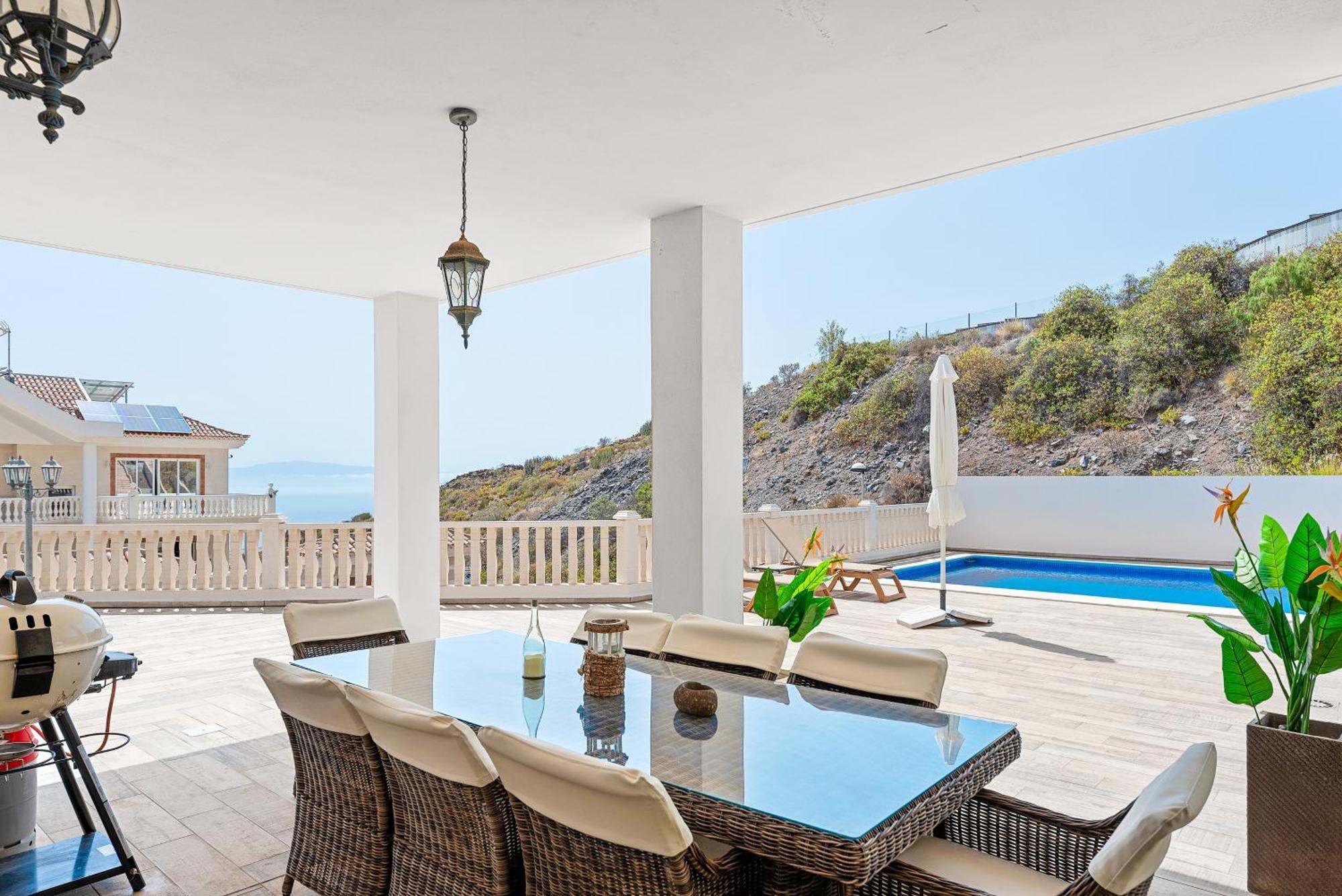 Villa Vista Bella Costa Adeje In Ruhiger Villengegend Mit Meerblick ภายนอก รูปภาพ